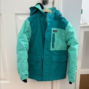 Lands' End Teal and Mint Jacket